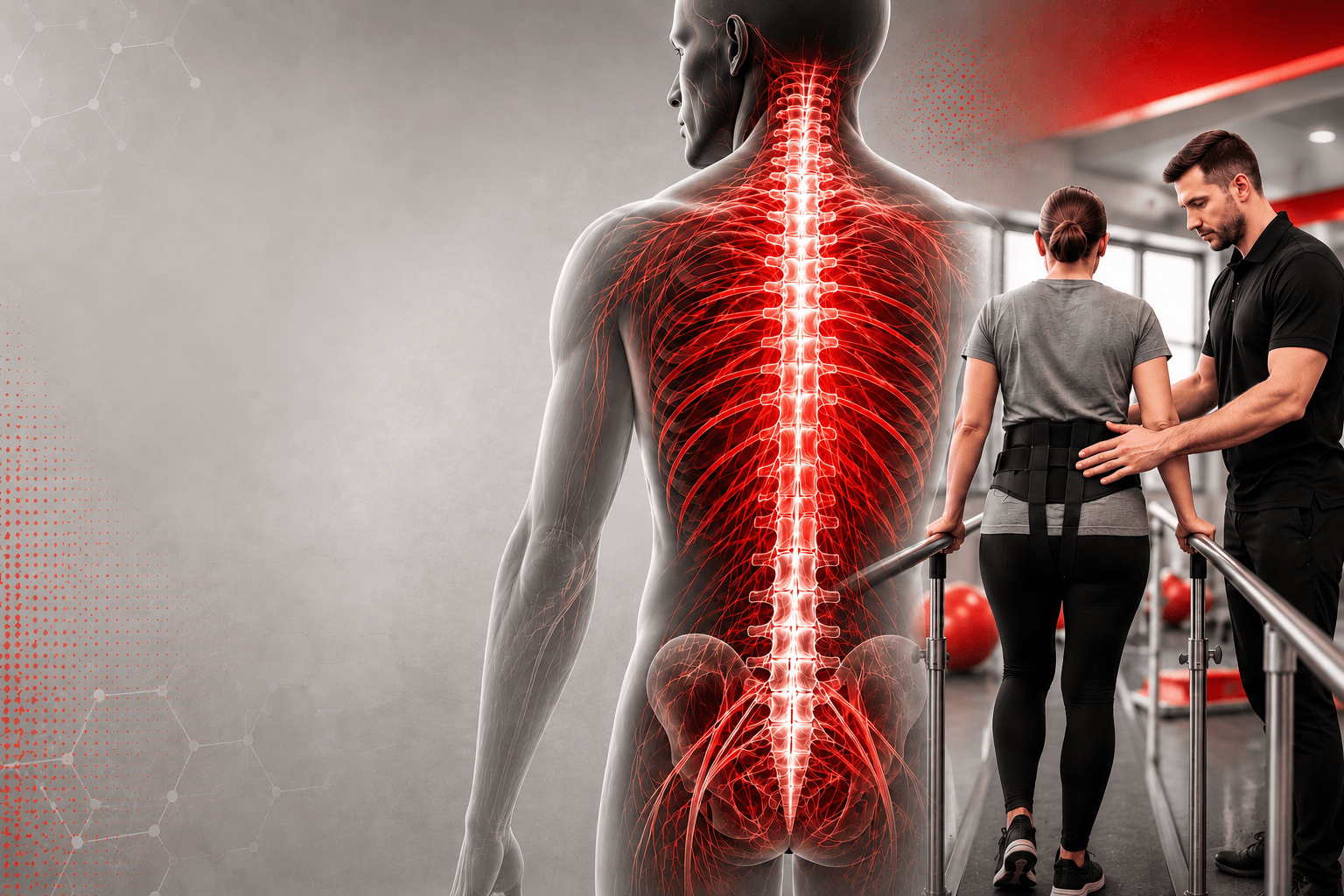 Transverse Myelitis Spine and gait training